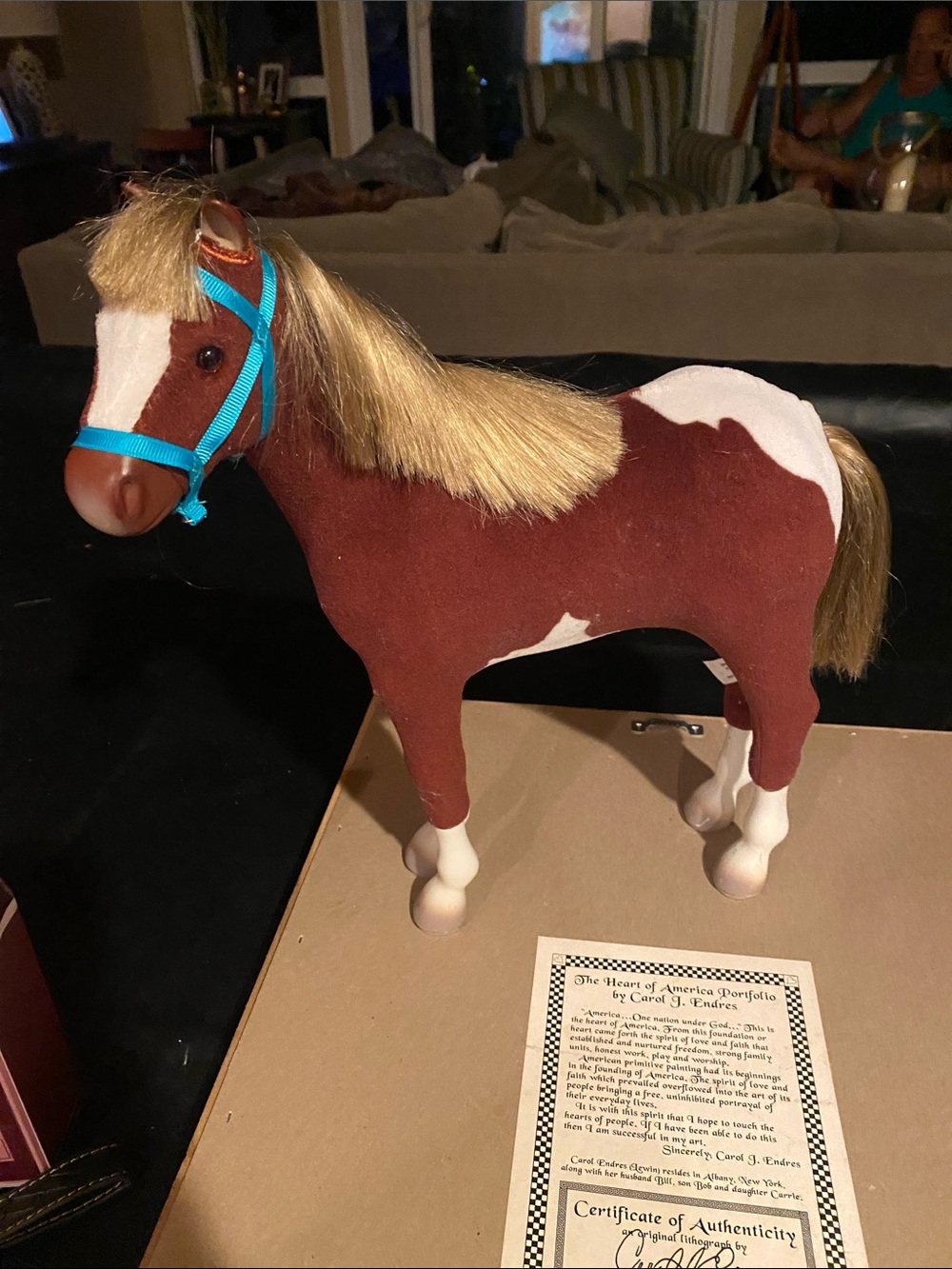American Girl Paint Filly horse